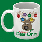 Dear Ones Personalized Christmas Coffee Mug